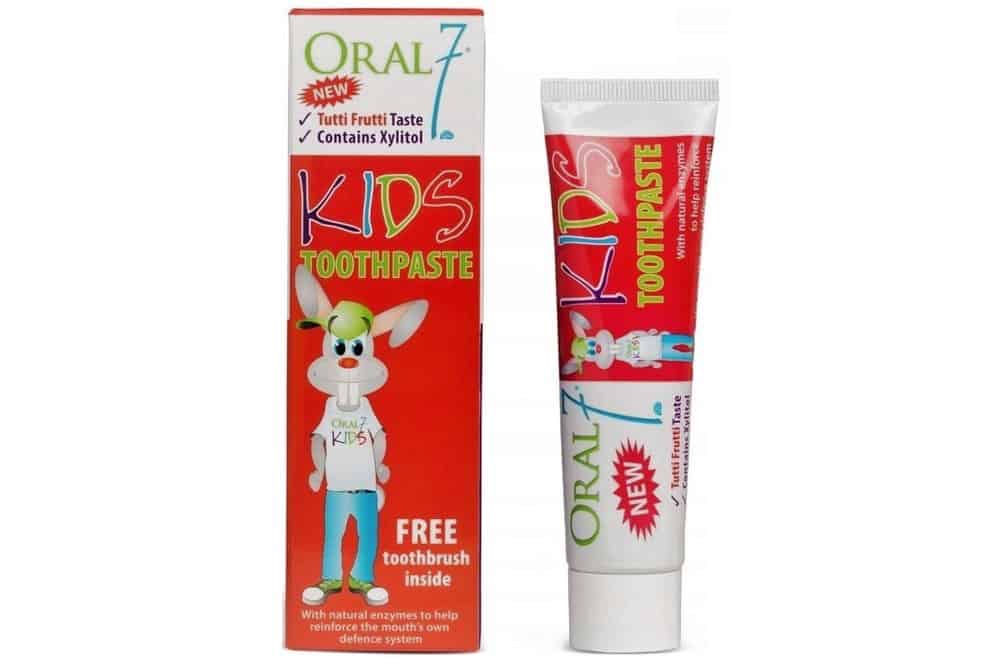 Oral7 Kids pasta do zębów z fluorem 1000 ppm, Matka Aptekarka