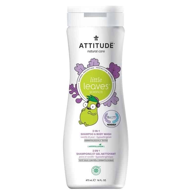 Attitude, Little Ones, płyn do mycia i szampon, gruszkowy nektar i wanilia, 2w1, Matka Aptekarka