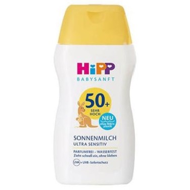 HiPP Ultra Sensitiv, balsam ochronny na słońce SPF 50+, Matka Aptekarka