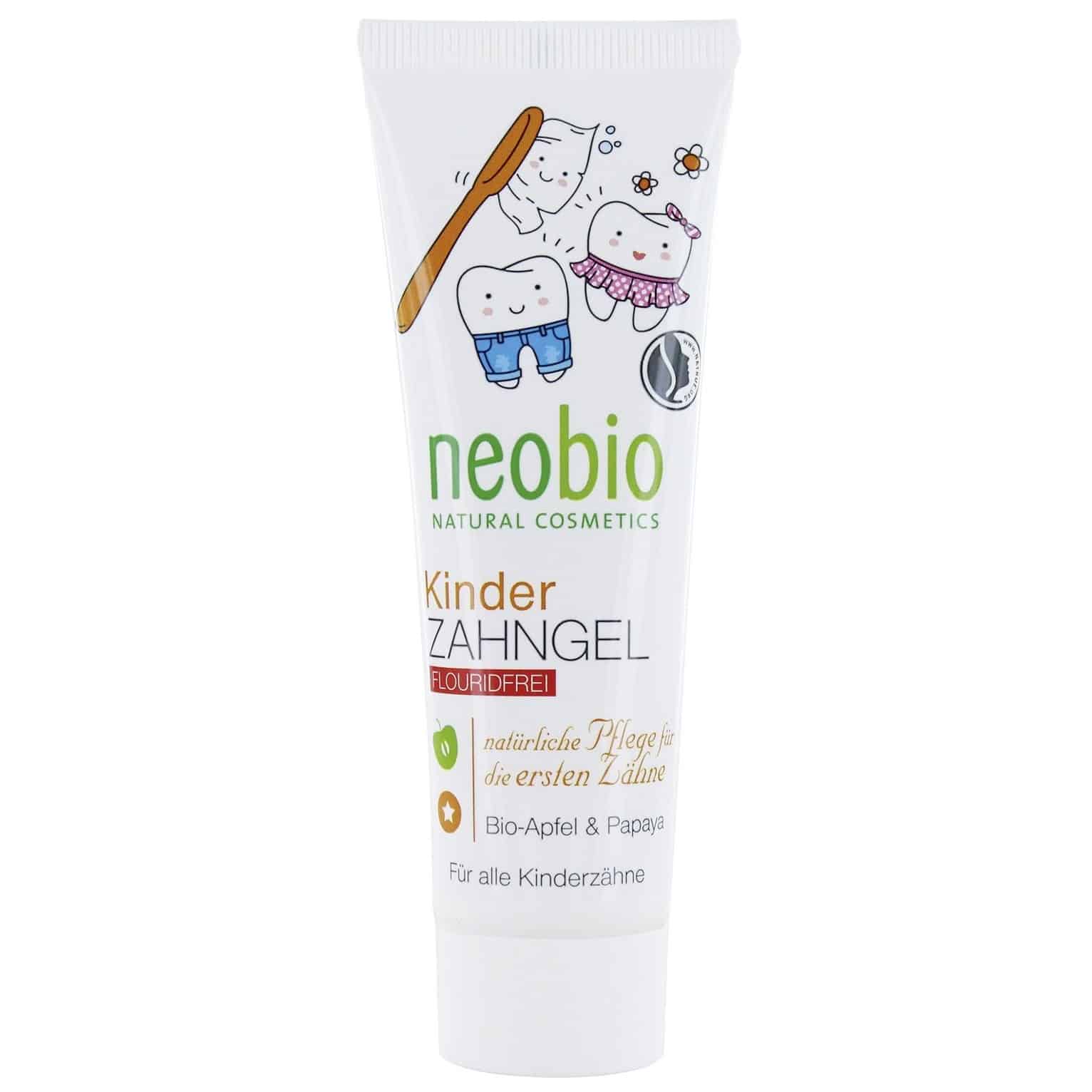 NeoBio, pasta-żel do mycia zębów dla dzieci bez fluoru, Matka Aptekarka