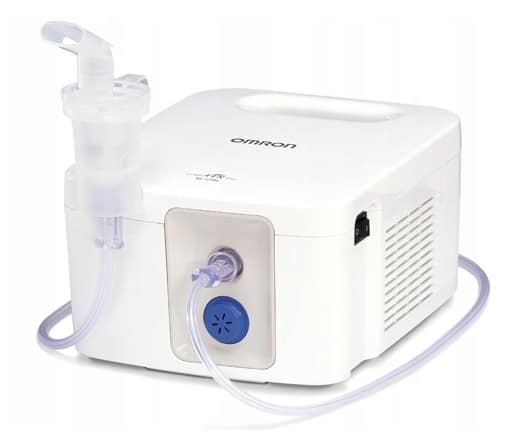 Inhalator, nebulizator Omron CompAIR Pro NE-C900, inhalacje dla dzieci i dorosłych, ustnik, Matka Aptekarka