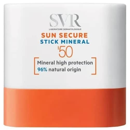 SVR Sun Secure, Mineral Stick, sztyft SPF 50, Matka Aptekarka