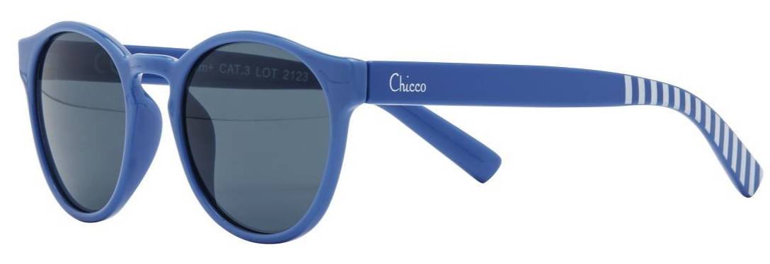 Okulary przeciwsłoneczne dla dzieci 36 m +, niebieskie okulary Chicco, Matka Aptekarka