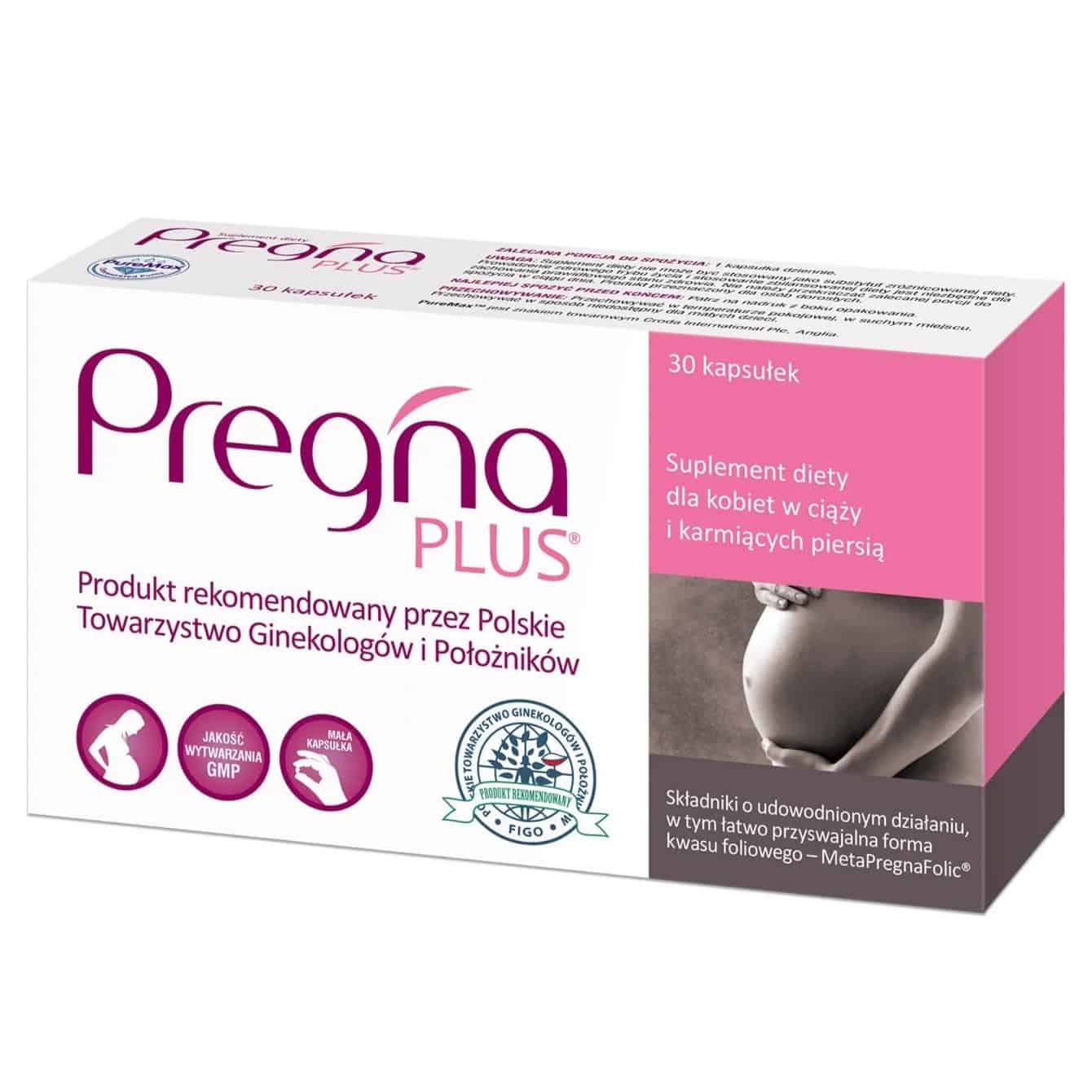 Pregna Plus, witaminy prenatalne, Matka Aptekarka