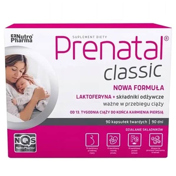 Prenatal Classic, witaminy prenatalne, Matka Aptekarka