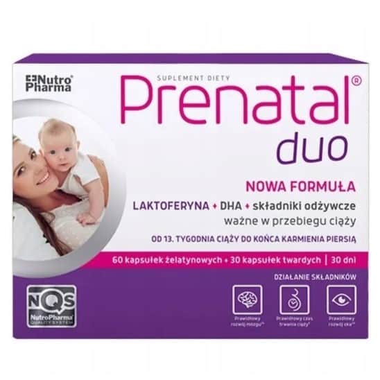 Prenatal Duo, witaminy prenatalne, Matka Aptekarka