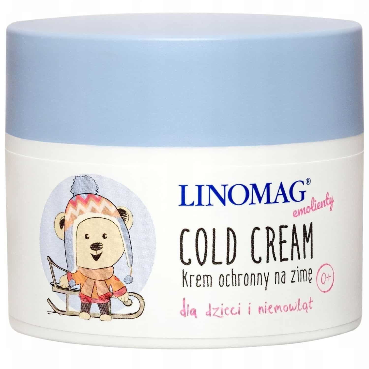 Linomag Emolienty Cold Cream, krem ochronny na zimę dla dzieci i niemowląt, Matka Aptekarka fb