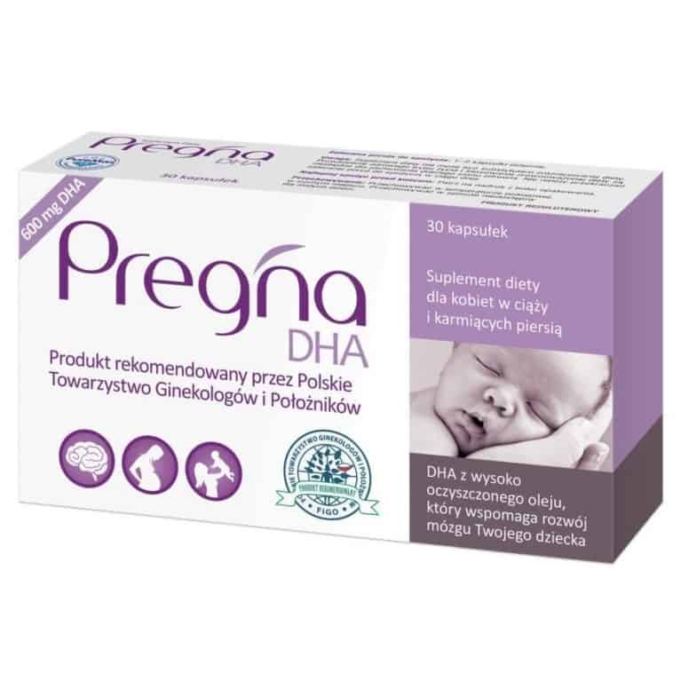 Pregna DHA, DHA w ciąży i podczas laktacji, witaminy prenatalne, Matka Aptekarka
