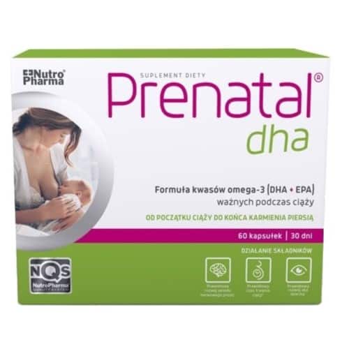 Prenatal DHA, DHA w ciąży i podczas laktacji, witaminy prenatalne, Matka Aptekarka