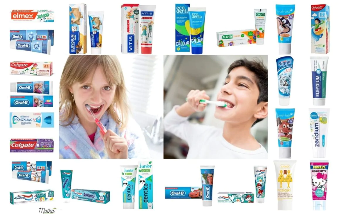 Zestawienie past do zębów dla dziecka w wieku powyżej 6 lat. [cz.3/4]