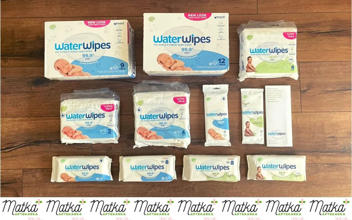 Matka Aptekarka testuje… nowe biodegradowalne chusteczki WaterWipes.