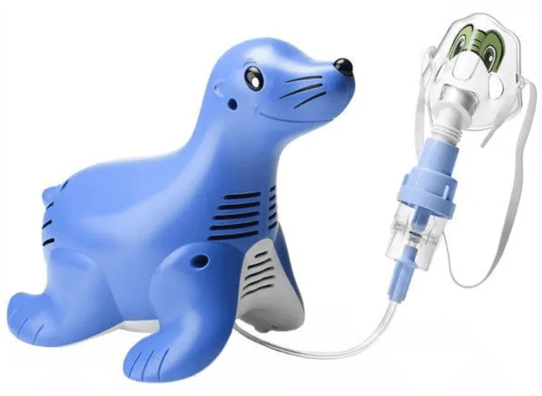 Inhalator, nebulizator Philips Sami the Seal, foczka, inhalacje dla dzieci i dorosłych, Matka Aptekarka