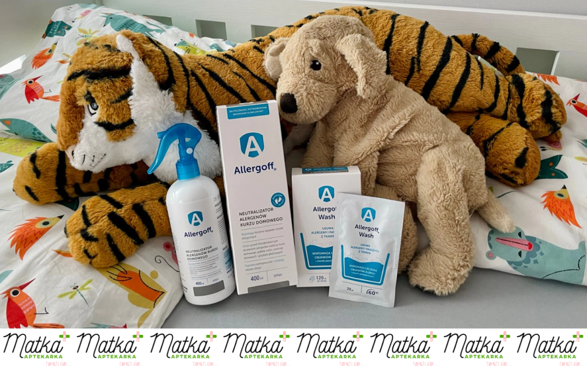 Matka Aptekarka testuje… preparat Allergoff neutralizujący alergeny kurzu domowego